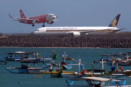 Jumlah penerbangan keberangkatan dari Bali