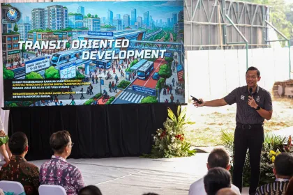 Groundbreaking kawasan TOD Stasiun Bekasi Ekstensi