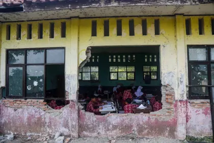 Bangunan Sekolah Dasar di Kabupaten Bekasi Rusak, Perlu Perbaikan