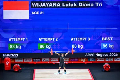 Luluk Diana Sumbang Medali Perunggu di Kelas 49 Kg Angkat Besi Putri