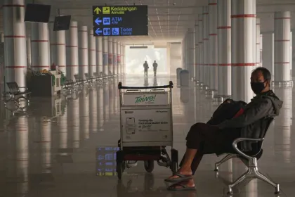 Kabut Asap Ganggu Aktivitas Penerbangan di Bandara Tjilik Riwut