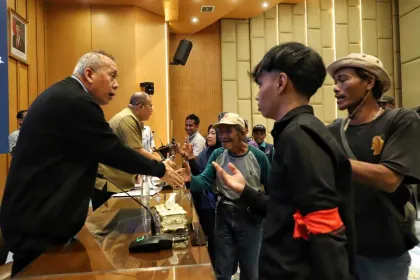 Pimpinan DPR Terima Audiensi Petani Bahas UU Reforma Agraria