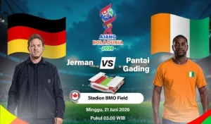 Jerman vs Pantai Gading di Piala Dunia 2026: Duel Bintang Musiala, Wirtz dan Amad Diallo Siap Memanas