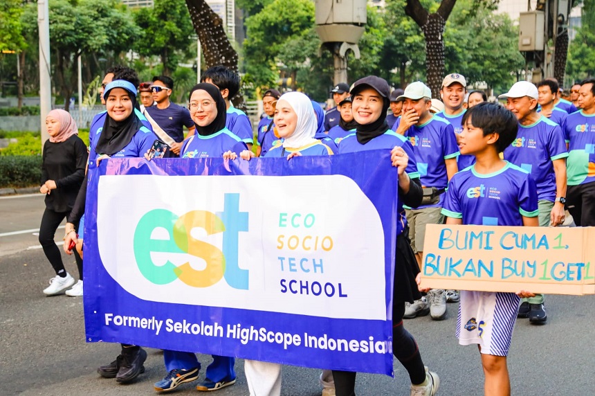 EST Fun Walk & Run 2026: Sustainable Future, Sustainable Living Rangkaian Kegiatan Transformasi Sekolah HighScope Indonesia Menjadi EcoSocioTech (EST) School.