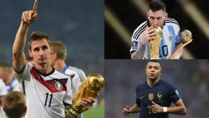 Daftar Pencetak Gol Terbanyak Piala Dunia: Rekor Baru Messi dan Ancaman Nyata Mbappe