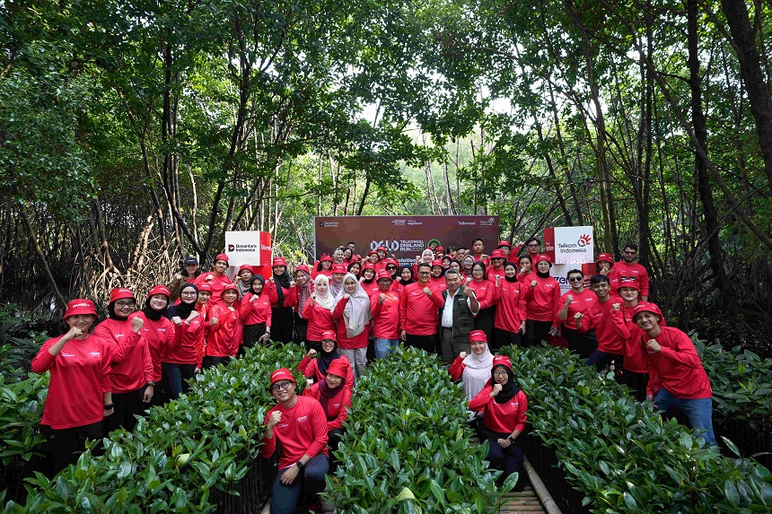 Dari Lari Jadi Asri: Ribuan Langkah di Telkomsel Digiland Run 2026, Jadi Ribuan Akar untuk Indonesia.