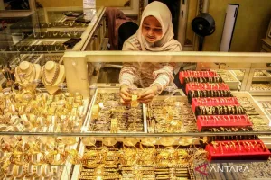 Harga Emas Antam pada Selasa (23/6) Naik Rp5.000 Menjadi Rp2,673 Juta/Gr