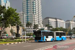 Tujuh Rute Transjakarta di Koridor 13 Diubah akibat Gelaran Sky Fun Run