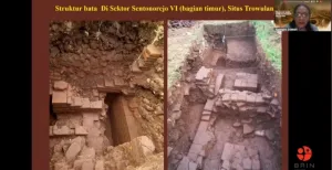 Peneliti BRIN Temukan Jejak Kehidupan Kota Majapahit di Trowulan