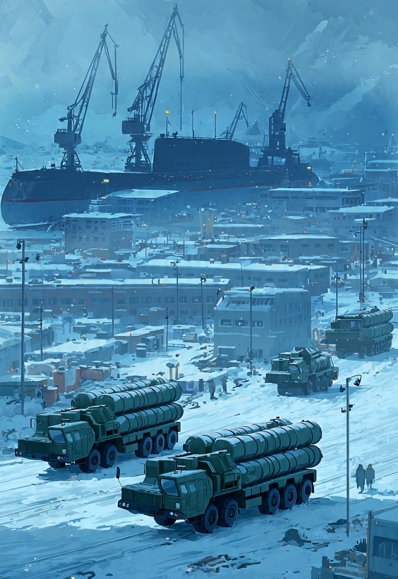Russia Tarik Sistem Pertahanan Udara S-300/S-400 dari Pabrik Kapal Selam Nuklir,  Severodvinsk Makin Rentan