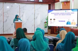 Sematang Borang Menjadi "pilot project" Keluarga Sehat-Tanggap Bencana