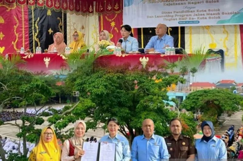 Kejari Solok Perkuat Program Jaksa Masuk Sekolah, Cegah Perundungan dan Penyalahgunaan Narkoba.