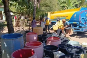 Kementerian PU Salurkan Air Bersih bagi Warga Lombok Barat Terdampak Kekeringan