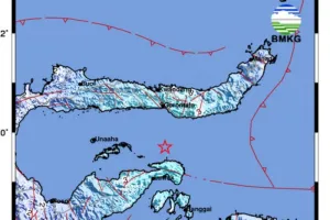 Gempa Cukup Kuat M 5,4 Guncang Sulteng, Perairan Pulau Puh Jadi Titik Episentrum