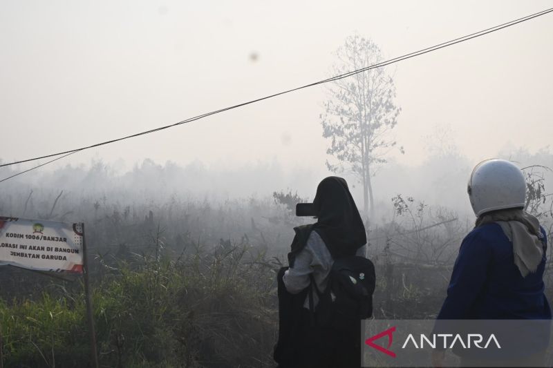 Hujan Kalsel Diprakirakan Meningkat Oktober, BMKG Sebut Bisa Bantu Atasi Karhutla.