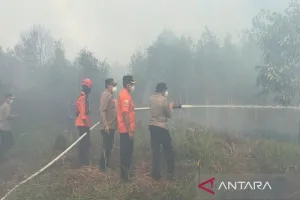 Situasi Makin Genting! Kapolda Kalsel Pimpin Pemadaman Karhutla Dekat Bandara