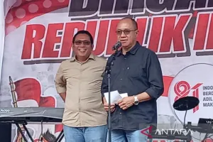 Tarif Retribusi Turun! Pedagang Pasar Ajibarang Gelar Tasyakuran