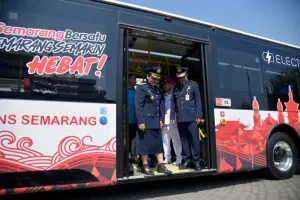 Era Bus Listrik Dimulai, 27 Armada Baru Trans Semarang Mengaspal