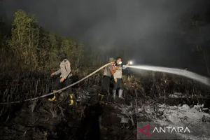 Melokalisasi Karhutla yang Mendekati Rumah Sakit Sambang Lihum