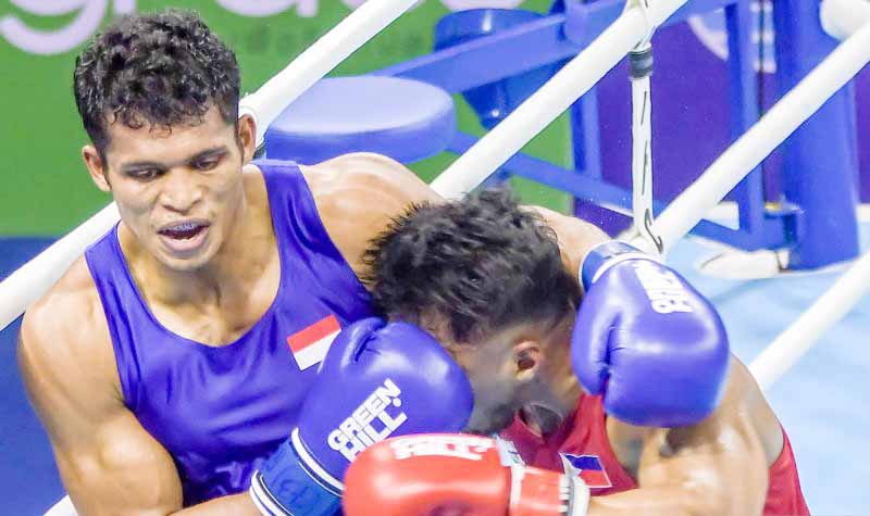 Petinju Indonesia Muskita Maju ke Perempat Final Asian Games, Singkirkan Petinju Tuan Rumah