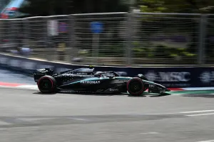 Formula 1: Russell Tercepat di Latihan GP Azerbaijan, Antonelli Terkendala Masalah Hidraulik