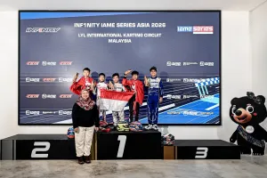 Sabet Dua Kemenangan di Malaysia, Muhammad F.A. Wibowo Amankan Tiket IWF Italia