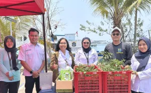Sudin KPKP Salurkan Sarana Produksi Pertanian di Kepulauan Seribu