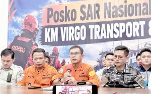 Basarnas Duga 93 Korban KM Virgo Transport 8 Masih Terjebak di Dalam Kapal