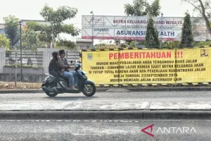 Imbas Rekonstruksi, Jalan Setiadarma Tambun Ditutup Tiga Pekan 