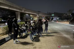 Kecelakaan Tunggal di Jalur busway Jakut, Pengendara Tewas