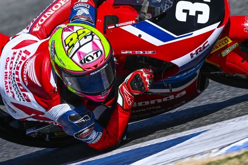 Pembalap Kiandra Ramadhipa Start dari Urutan Kelima di Aragon