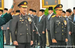 Prabowo Lantik Jenderal Pol. Suyudi Ario Seto sebagai Kapolri