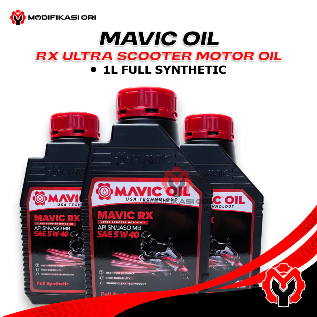 OLI MESIN RX 5W-40 1 LTR MAVIC