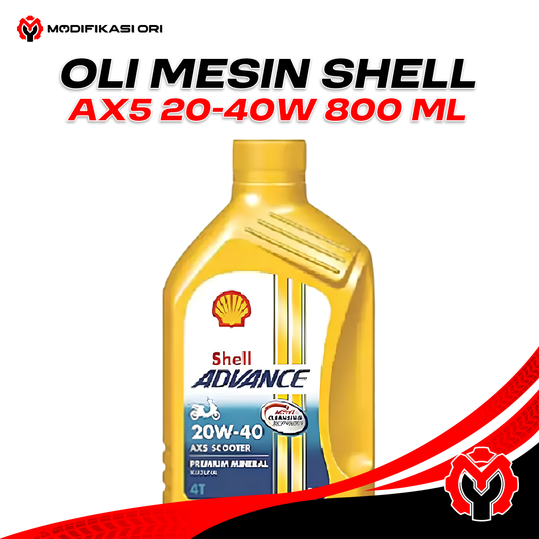 OLI MESIN AX5 20-40W 800 ML SHELL