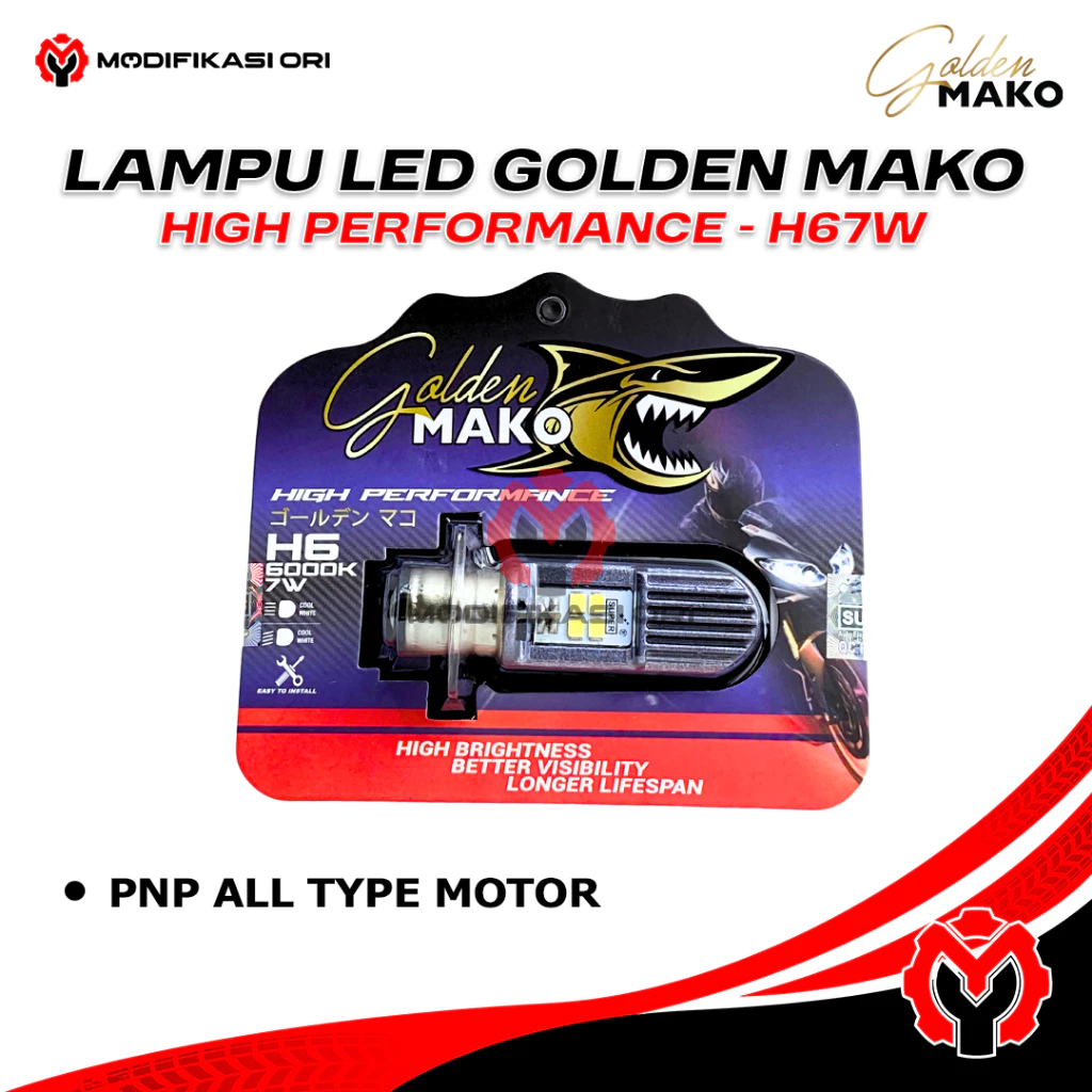 LAMPU DEPAN GOLDEN MAKO