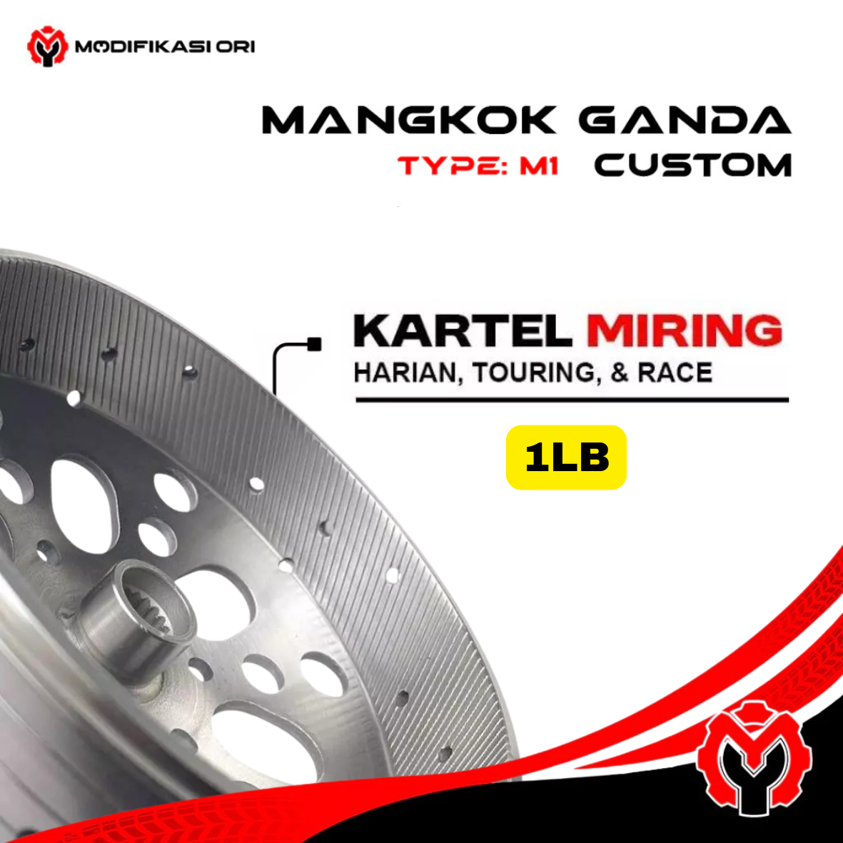 MANGKOK GANDA REGULER 1LB KARTEL MIRING
