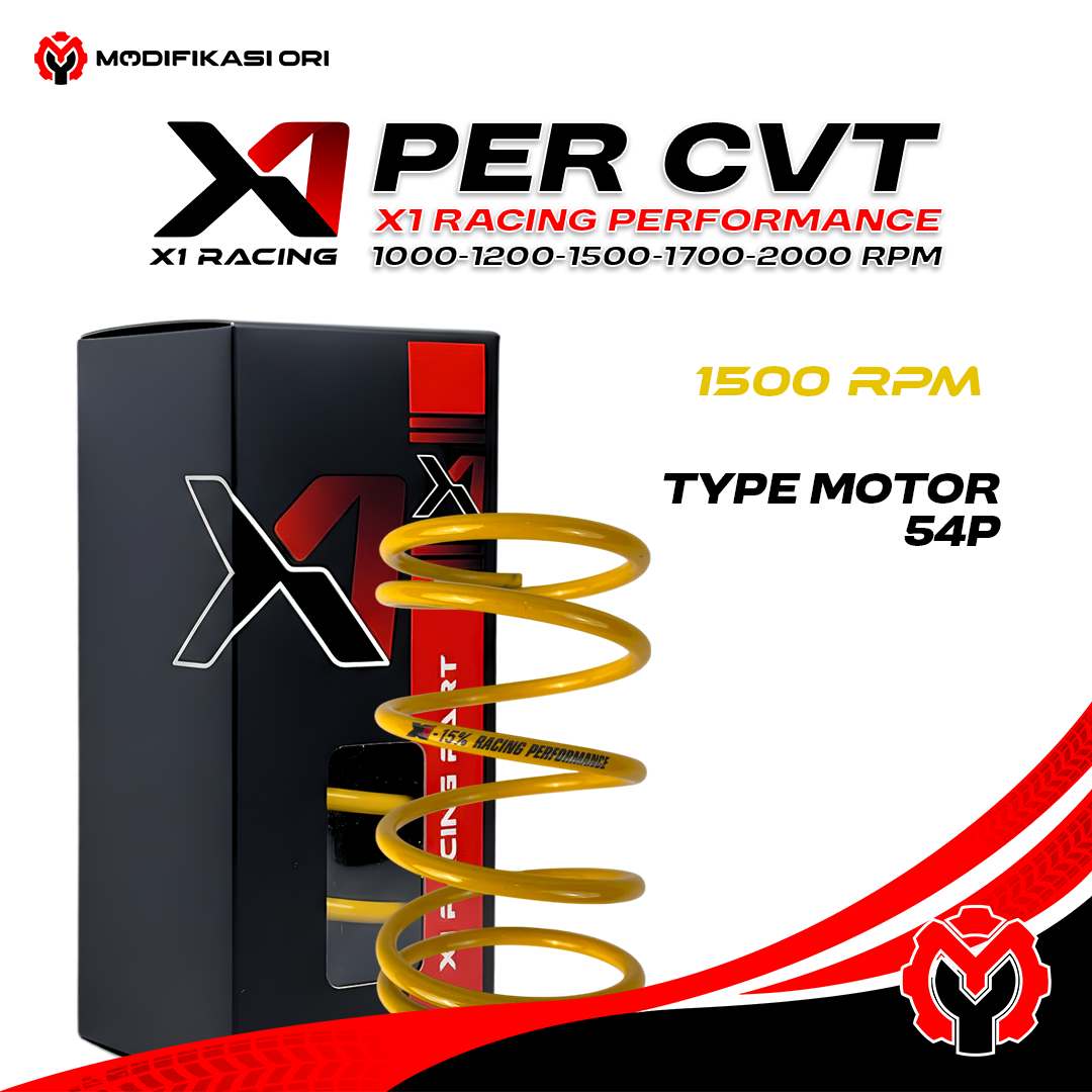 PER CVT 54P 1500 RPM X1 RACING