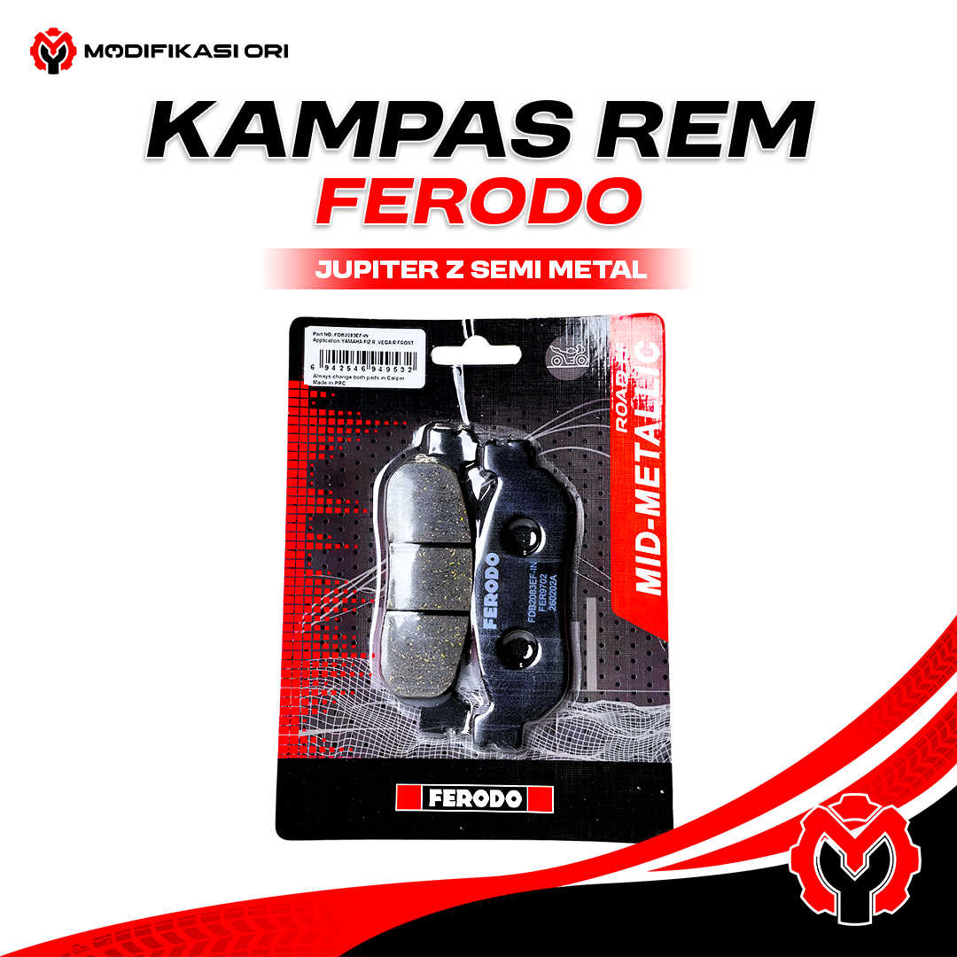 KAMPAS REM YAMAHA JUPITER Z SEMI METAL FERODO