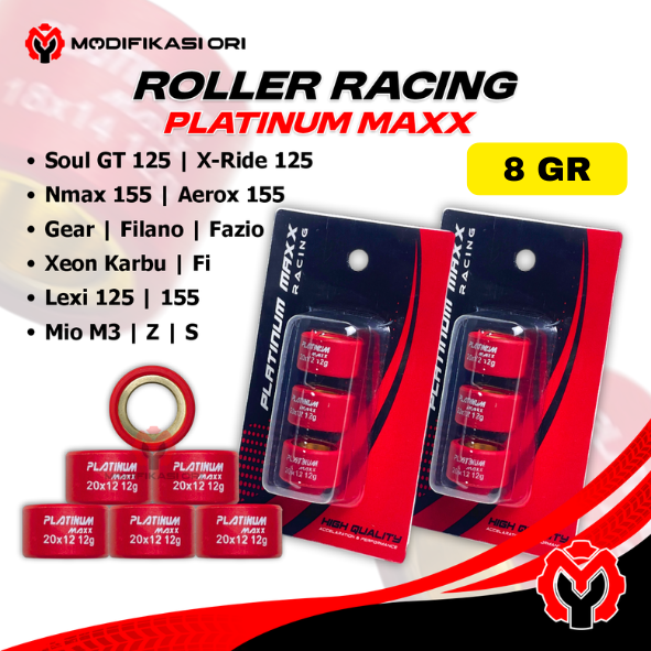 ROLLER NMAX 8 GR PLATINUM
