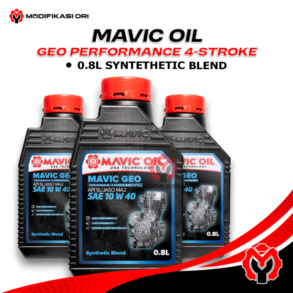 OLI MESIN GEO 10W-40 800 ML MAVIC