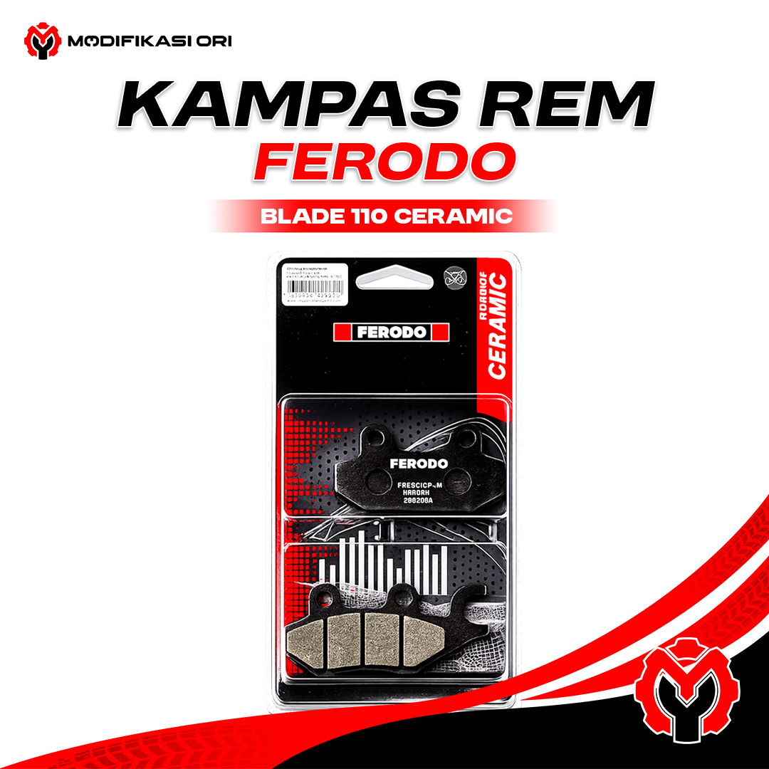 KAMPAS REM HONDA BLADE 110 CERAMIC FERODO