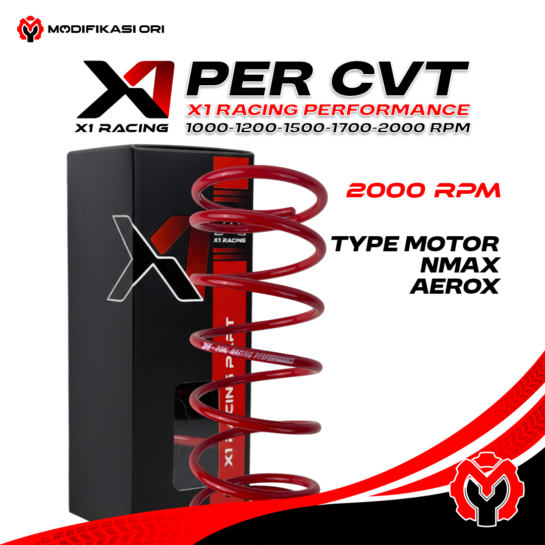 PER CVT NMAX AEROX 2000 RPM X1 RACING