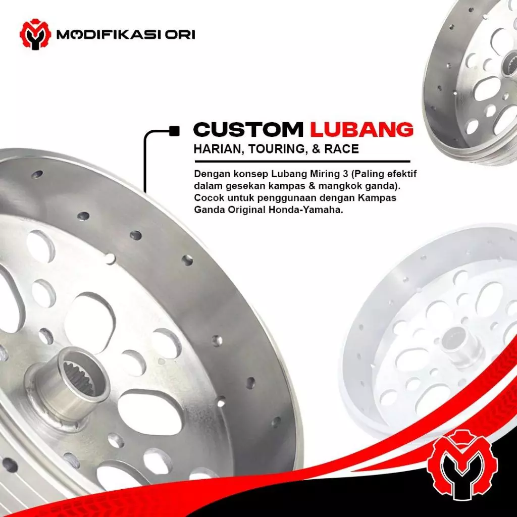 MANGKOK GANDA POWERMAXX 2SX CUSTOM LUBANG