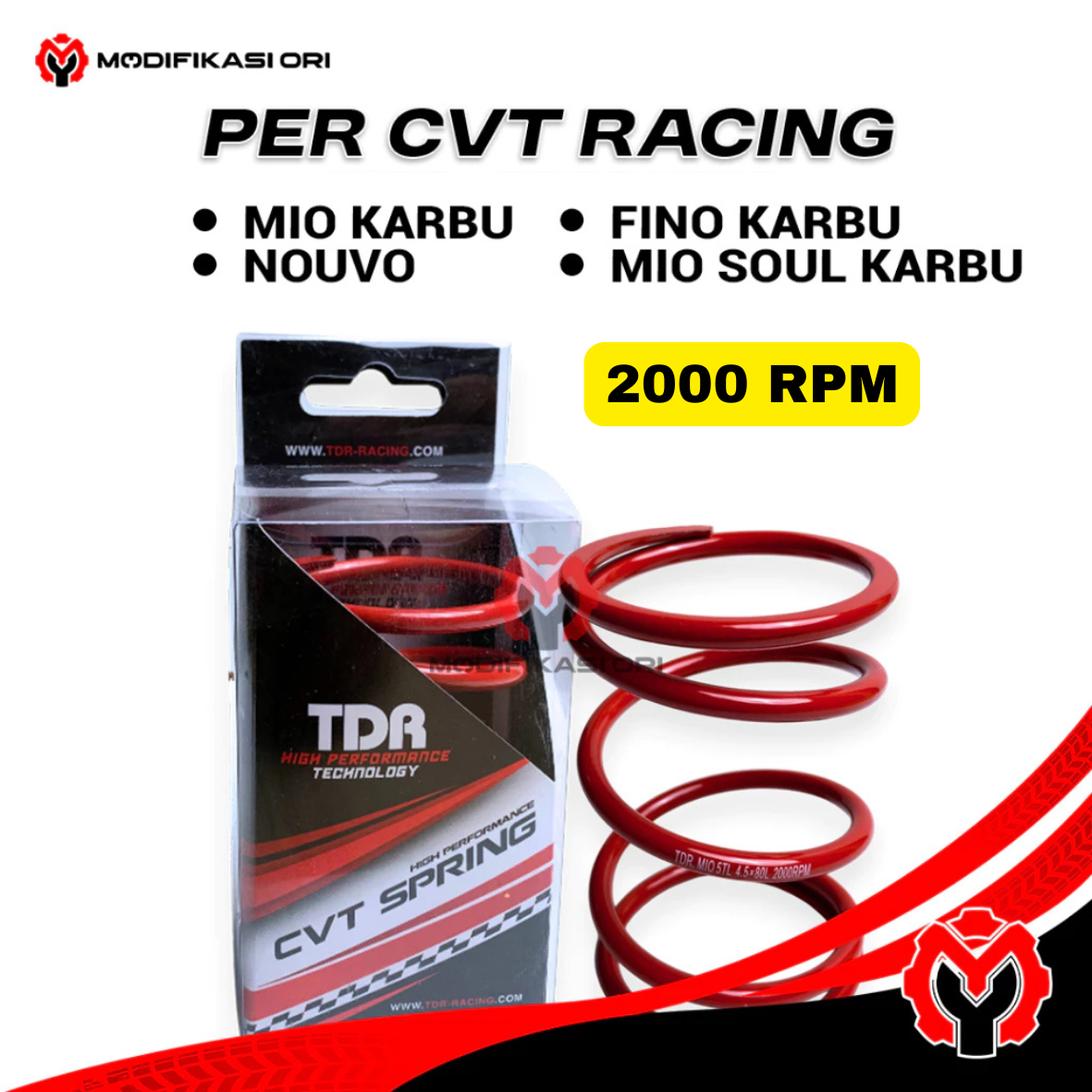 PER CVT MIO 2000 RPM TDR