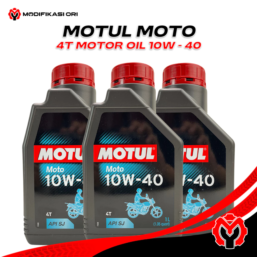 OLI MESIN MOTO 10W-40 1 LTR MOTUL