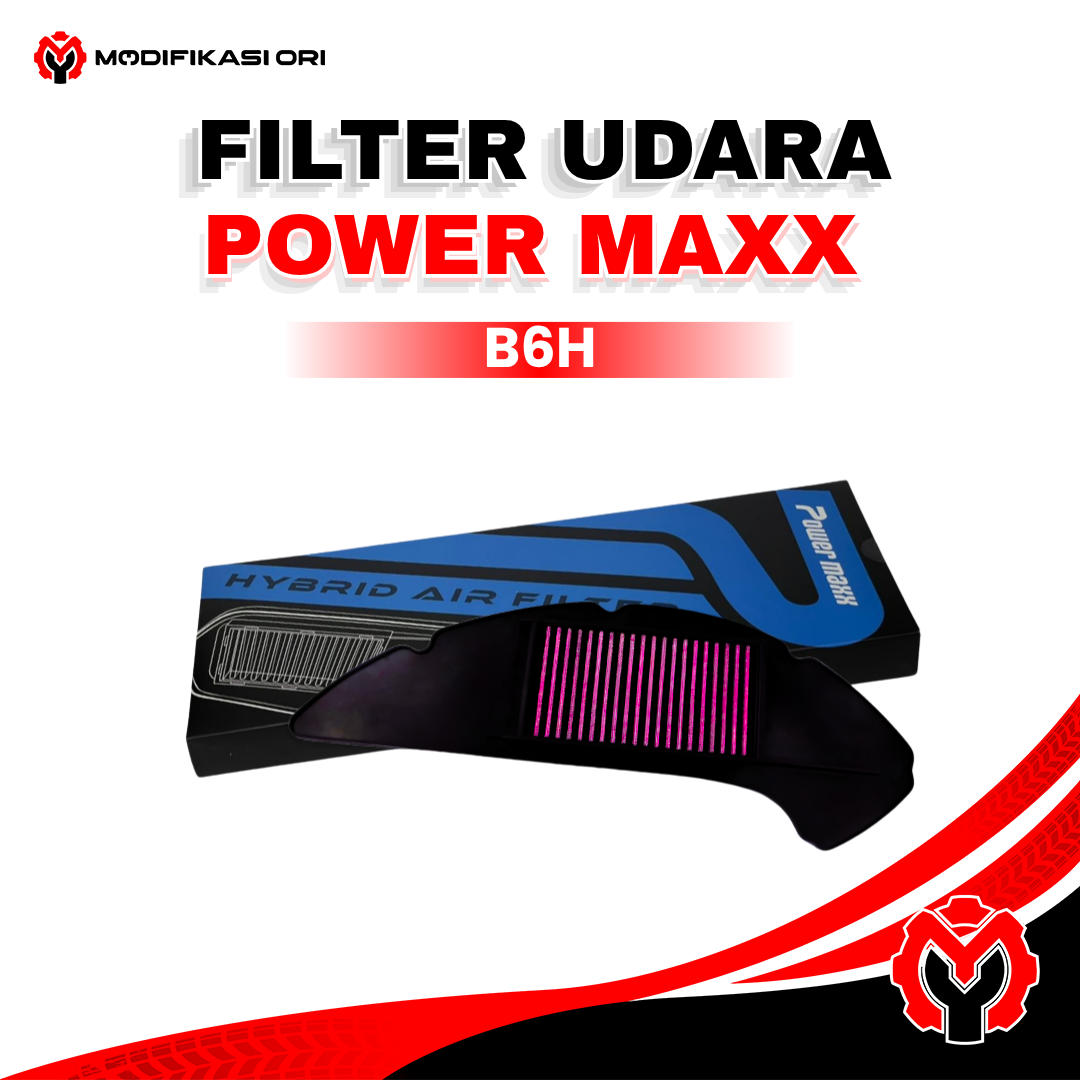 FILTER UDARA B6H NMAX NEW POWERMAXX