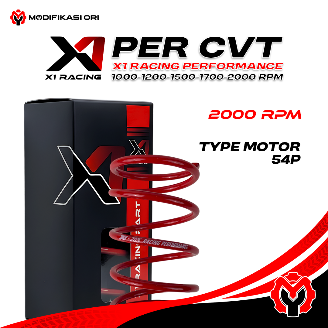 PER CVT 54P 2000 RPM X1 RACING
