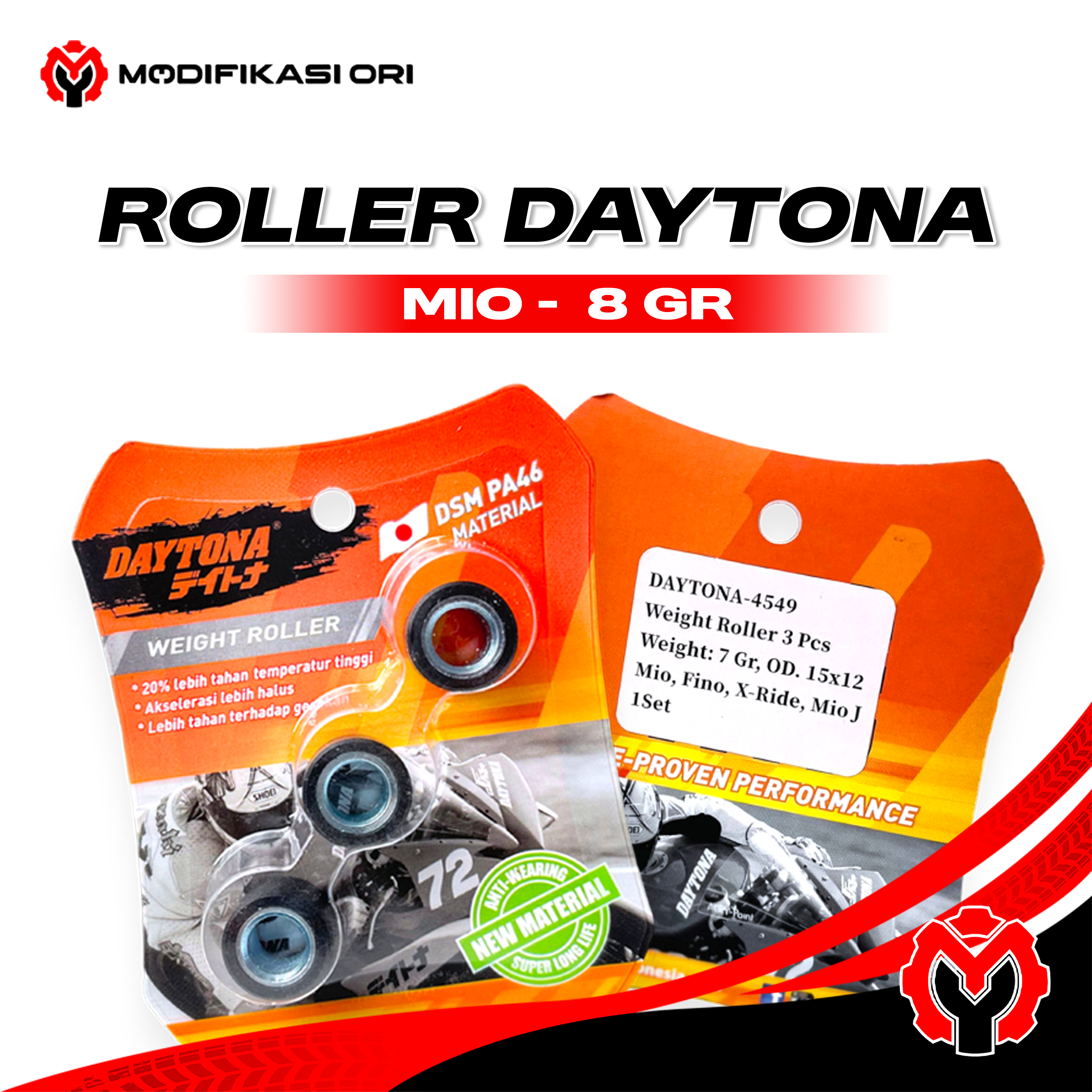 ROLLER 8GR MIO DAYTONA