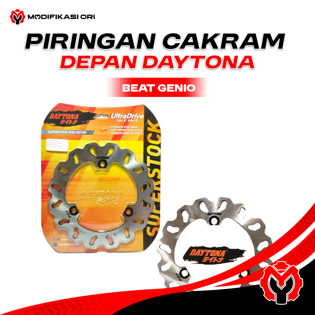 PIRINGAN CAKRAM DEPAN BEAT GENIO DAYTONA