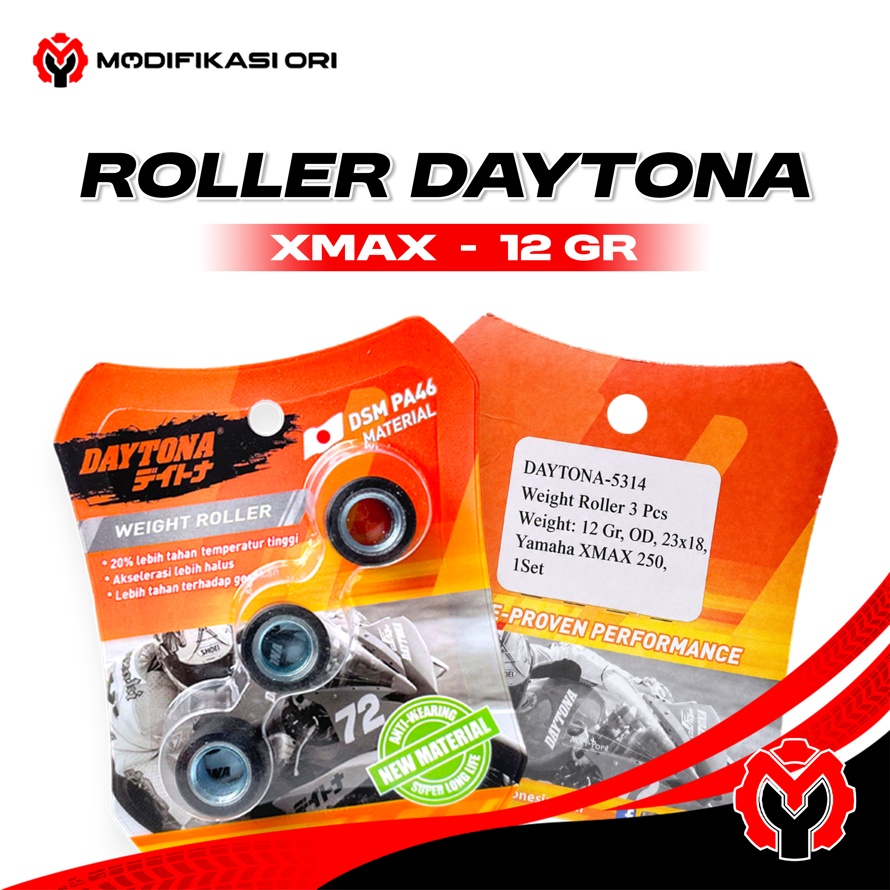 ROLLER 12GR XMAX DAYTONA